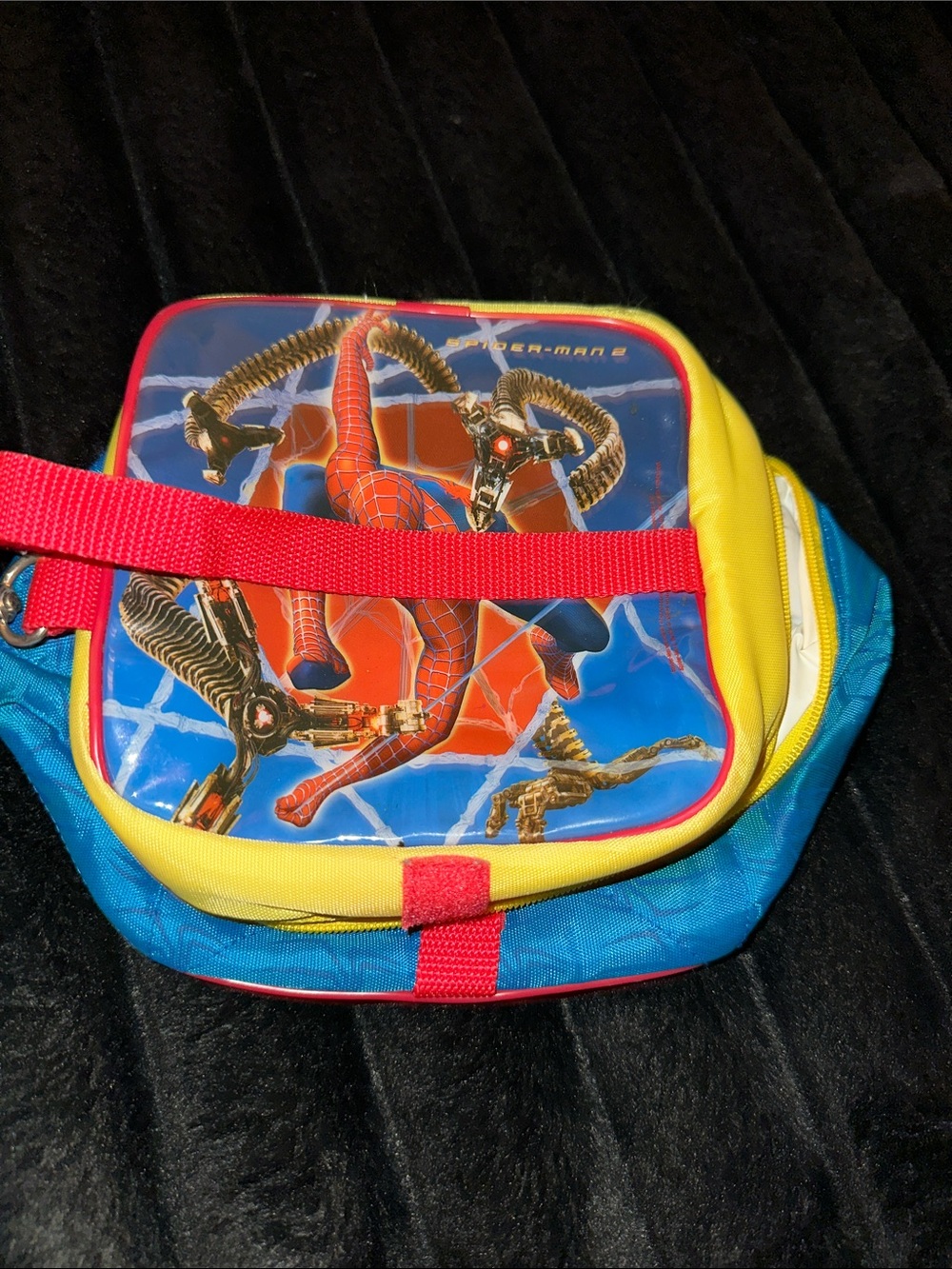 Spiderman Kids Shoulder Bag in Red, Yellow & Blue